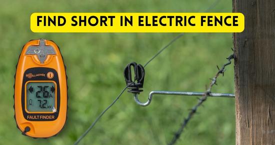 how to find short in electric fence