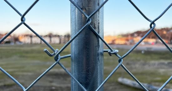 Attach Chain Link Fence to T-post